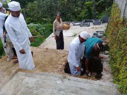 Prajuru Subak Abian Tampul Sari Mulai Garap Pembangunan Palinggih dan Pemesean